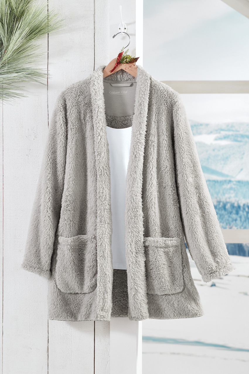 Perfectly Plush Cardigan - Coldwater Creek