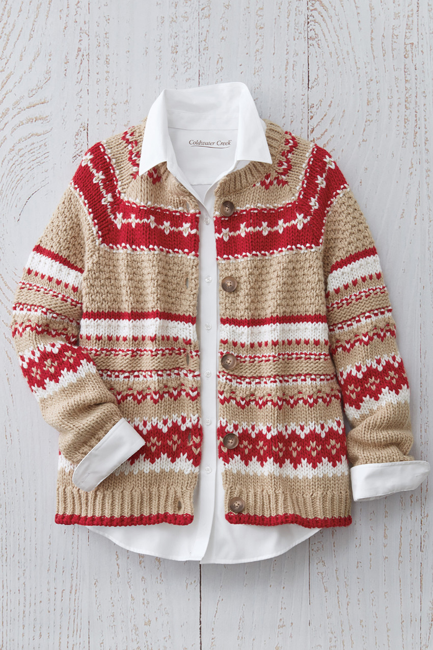 Rustic Lodge Cardigan - Coldwater Creek