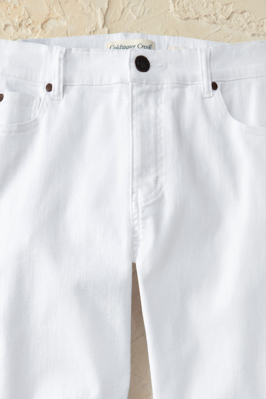 Summer Stroll Cropped Jeans - Coldwater Creek