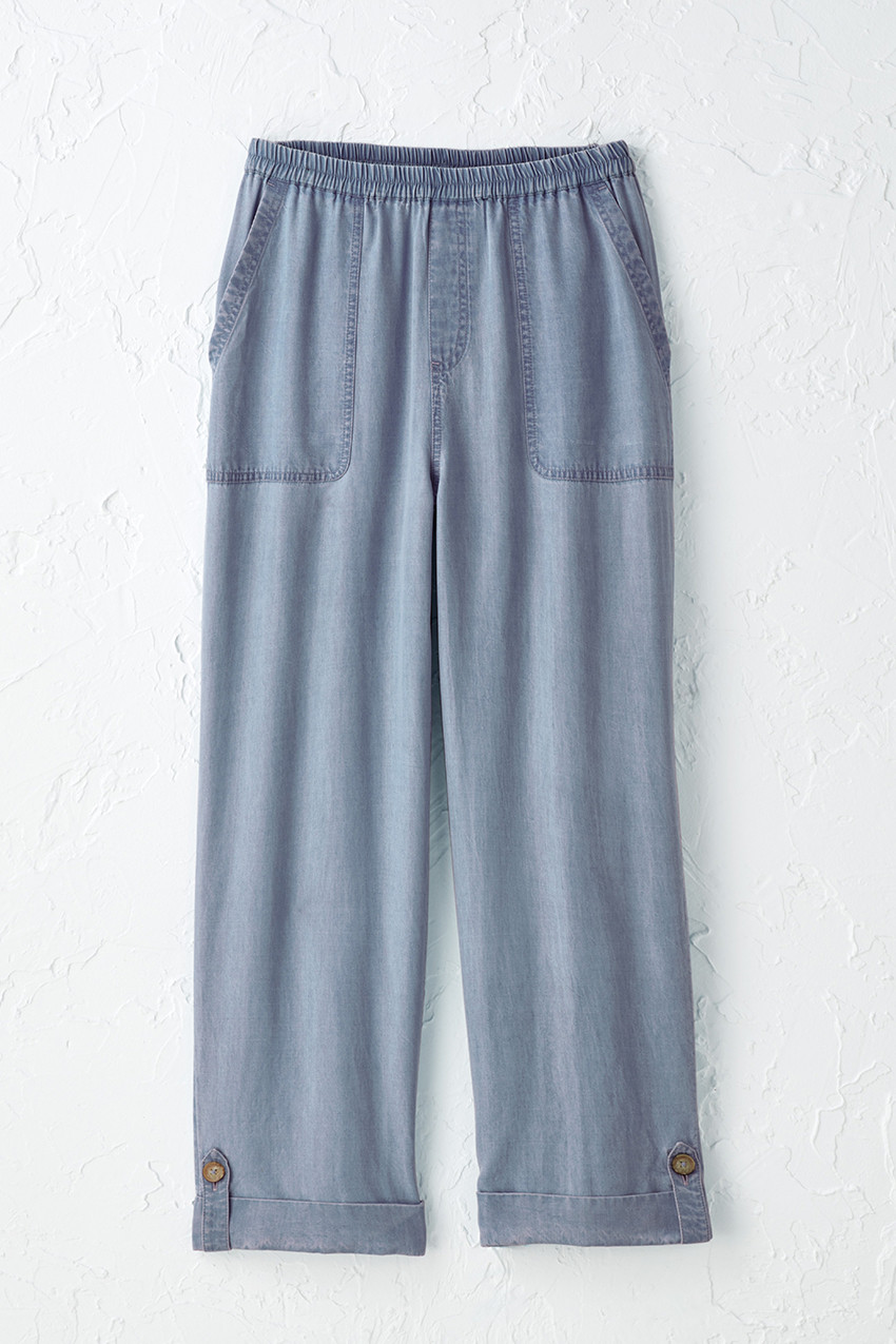 Easy TENCEL™ Cropped Pants - Coldwater Creek