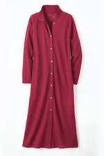 Snap-Front Sweatshirt Lounger