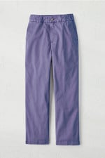 Hidden Stretch-Waist Chino Crops