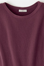 Cap-Sleeve Sweater Tee