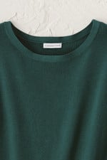 Cap-Sleeve Sweater Tee