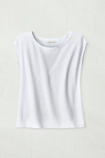 Cap-Sleeve Sweater Tee