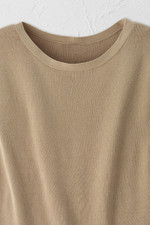 Cap-Sleeve Sweater Tee