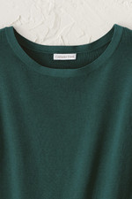 Cap-Sleeve Sweater Tee