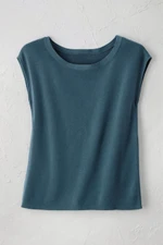 Cap-Sleeve Sweater Tee
