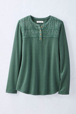 Textured Knit Henley