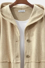 Lightweight Fleece Swing Cardigan