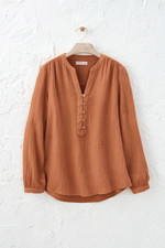 Summer Breeze Gauze Pullover