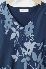 Floral Garland Gauze Dress