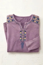 Santa Rosa Vintage-Wash Henley