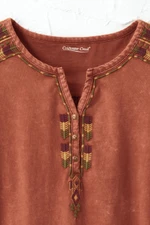 Santa Rosa Vintage-Wash Henley