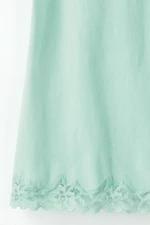 Longer Length Double Lace Tank