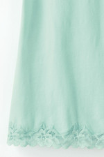 Longer Length Double Lace Tank