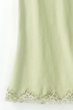 Longer Length Double Lace Tank