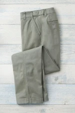 Hidden Stretch-Waist Chinos