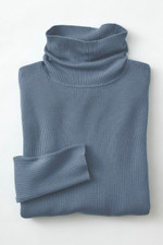 Ribbed Turtleneck Sweater
