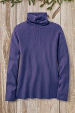 Ribbed Turtleneck Sweater
