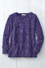 Color Twist Chenille Sweater