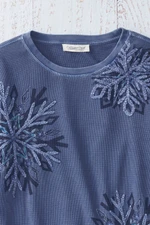 Winter’s Dream Waffle Tunic