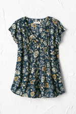 Indigo Solstice Blouse