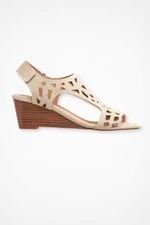 Gayle Suede Wedges by Walk With Me™