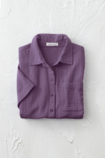 Summer Breeze Gauze Camp Shirt