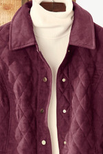 Faux Suede Jacket