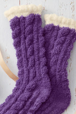 Cozy Comfort Cable Socks