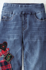 Pining for Patchwork Ankle Jeans