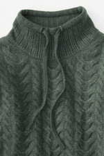Weekend Boxy Cabled Sweater