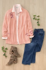 Colorburst Heart Cardigan