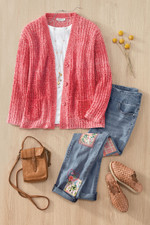 Roseate Harmony Cardigan