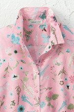 Signs of Spring 3/4-Sleeve No-Iron Shirt