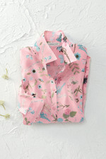 Signs of Spring 3/4-Sleeve No-Iron Shirt