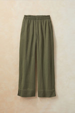 Summer Breeze Gauze Pull-On Crops
