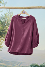 Summer Breeze Twist of Gauze Top