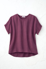 Summer Breeze Gauze Dolman Top