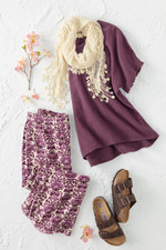 Summer Breeze Gauze Dolman Top