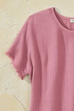 Summer Breeze Gauze Dolman Top