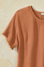 Summer Breeze Gauze Dolman Top