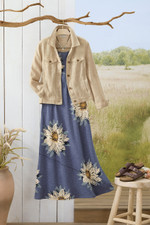 Desert Blooms Knit Dress