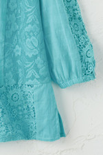 Lila Patchwork Lace Tunic