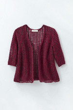 Latticed Sweater Shrug