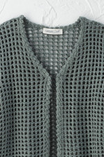 Latticed Sweater Shrug