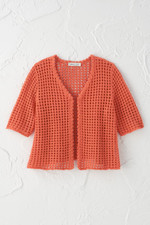 Latticed Sweater Shrug