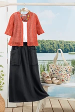 Latticed Sweater Shrug