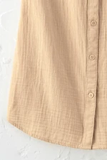 Summer Breeze Gauze Sleeveless Tunic